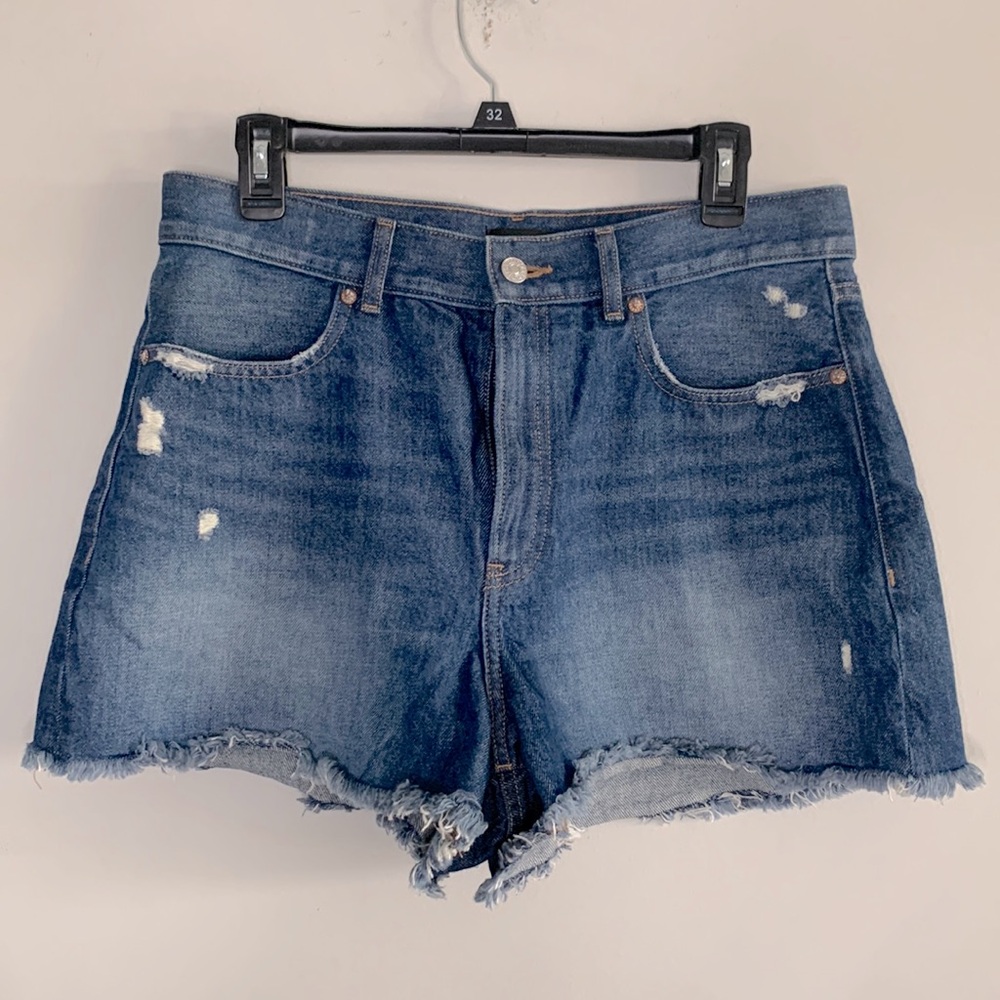 Express Cut-Off Jean Shorts